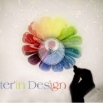 water design, water'in design, paint on the water, painting on the water, colors on the water, water painting