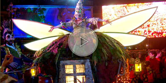 mini greens, stilts walkers, stilt walker, musicians, musician, garden, green, nature